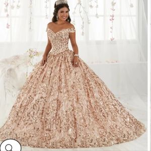 Quinces dress -House of Wu-Size 8-Rose Gold-Style # 26919